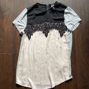 Lace detail t-shirt